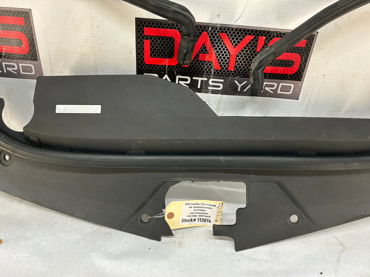 Core support cover - Day's Parts Yard