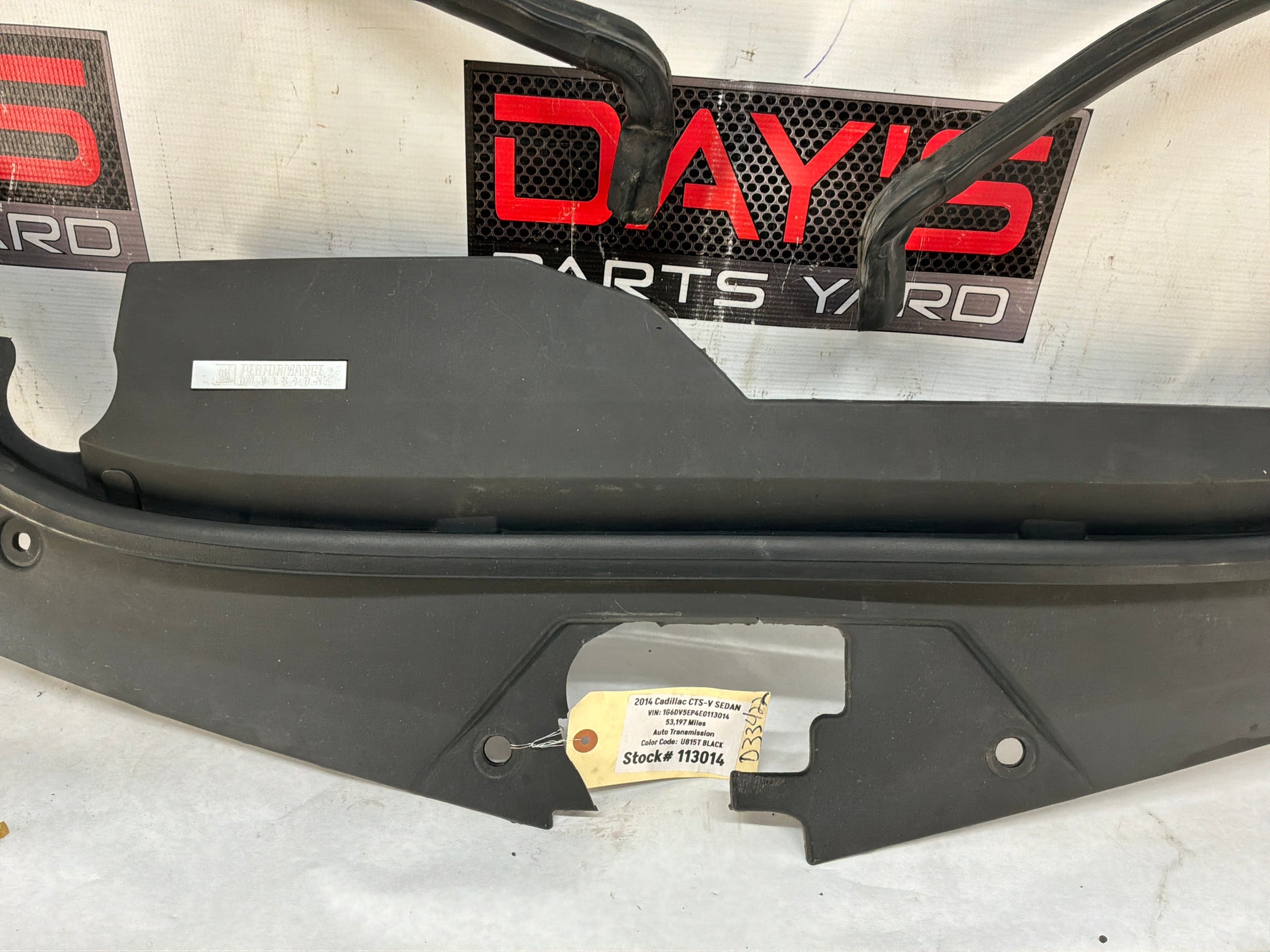 Core support cover - Day's Parts Yard