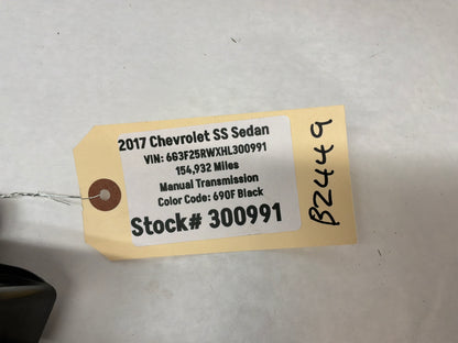 2017 Chevrolet SS Sedan Front Bumper Impact Plastic Absorber Bar OEM