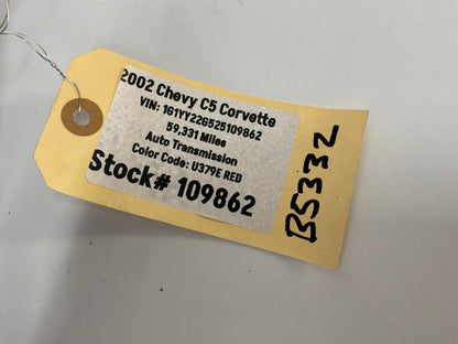 2002 Chevy C5 Corvette Windshield Wiper Cowl OEM