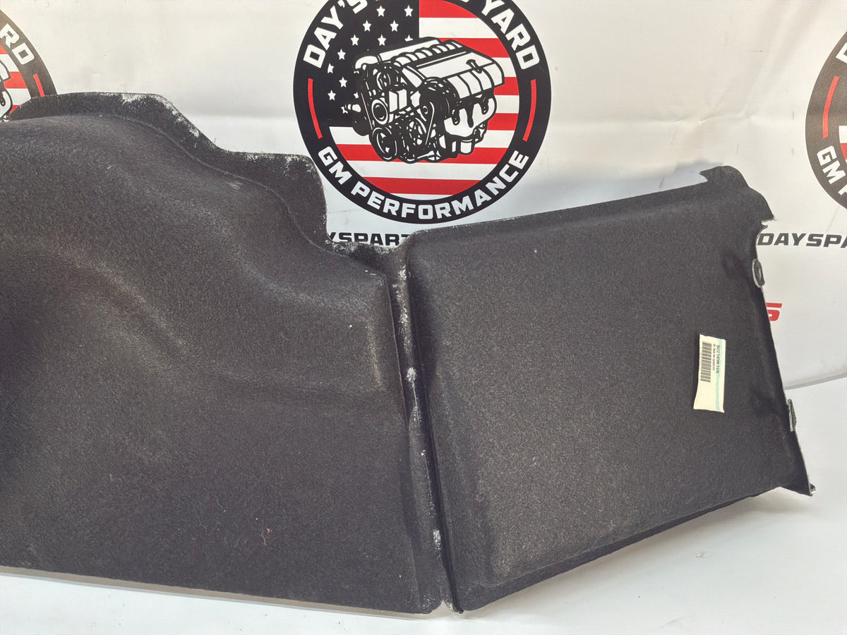 2008 Pontiac G8 GT RH Passenger Interior Trunk Quarter Cargo Carpet Trim Panel Cover OEM