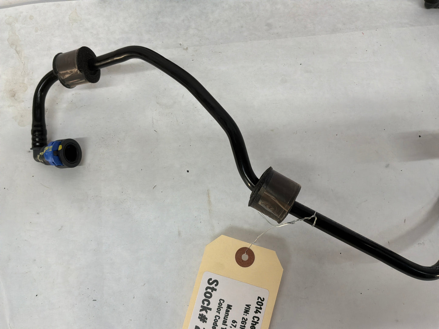 2014 Chevy SS Sedan Fuel Tank Pump Feed Hose Line Pipe Tube OEM
