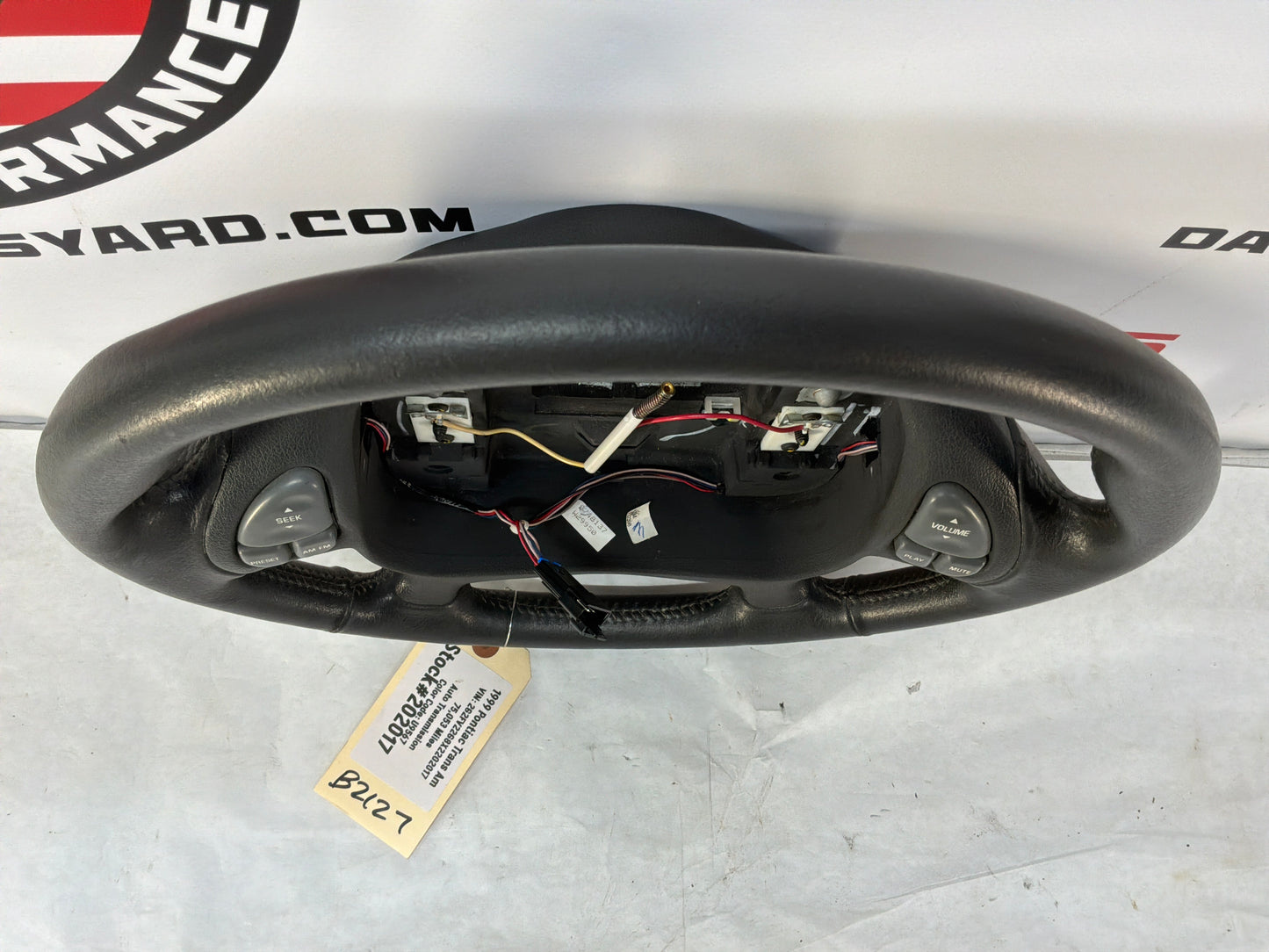 1999 Pontiac Trans Am WS6 Steering Wheel OEM