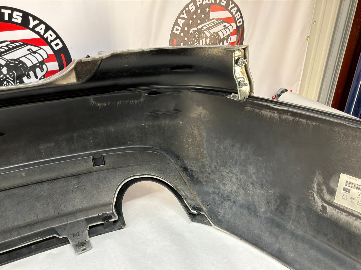 2005 Pontiac GTO Rear Bumper Cover w/ Lower Insert Valance Diffuser Panel Silver OEM