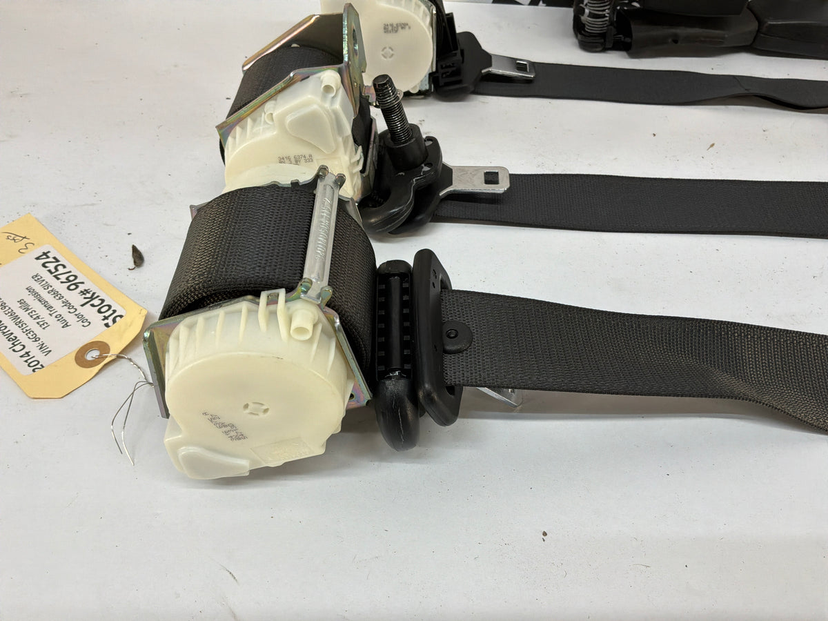 2014 Chevy SS Sedan Rear Seatbelt Seat Belt Retractor Set OEM