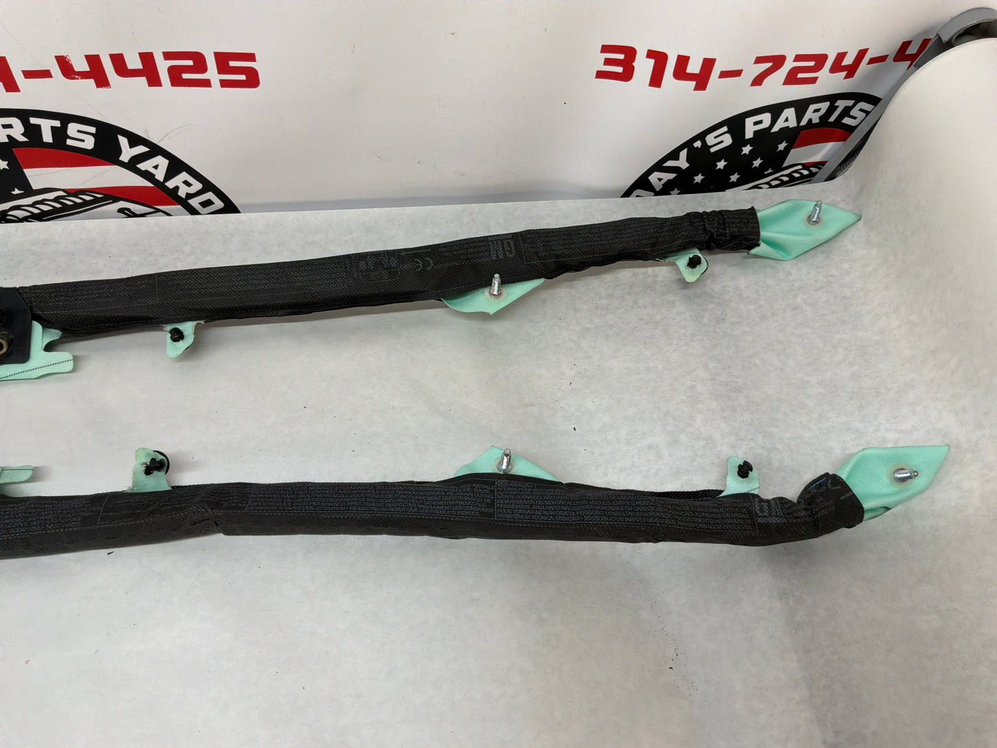 2014 Chevrolet SS Sedan RH & LH Roof Side Rail Curtain Airbag Air Bag Set OEM