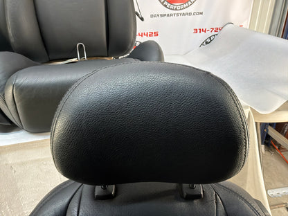 2005 Pontiac GTO Black Leather Front and Rear Seats Set OEM