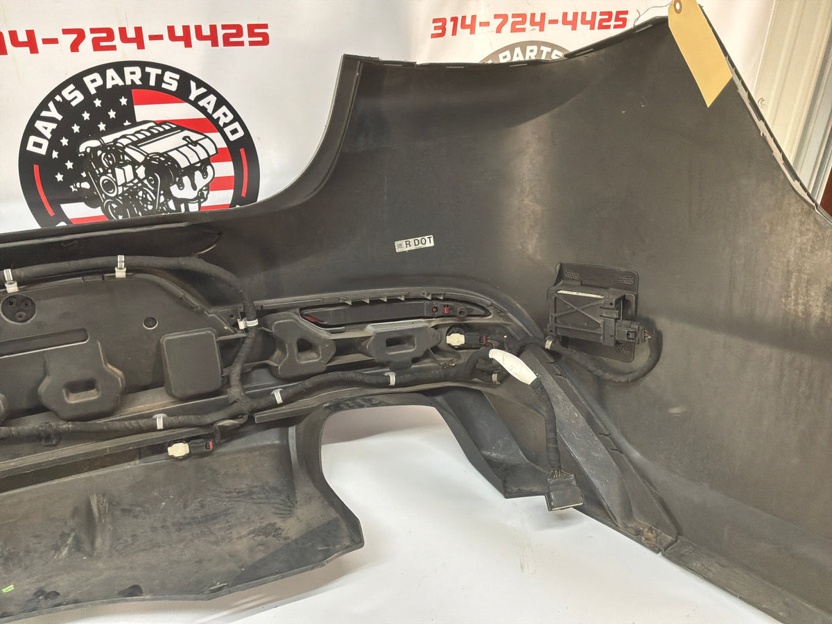 2014 Chevy SS Sedan Complete Rear Bumper Cover Panel Silver OEM