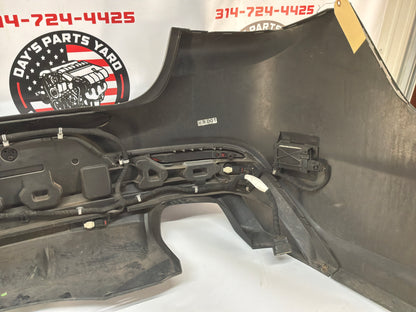 2014 Chevy SS Sedan Complete Rear Bumper Cover Panel Silver OEM