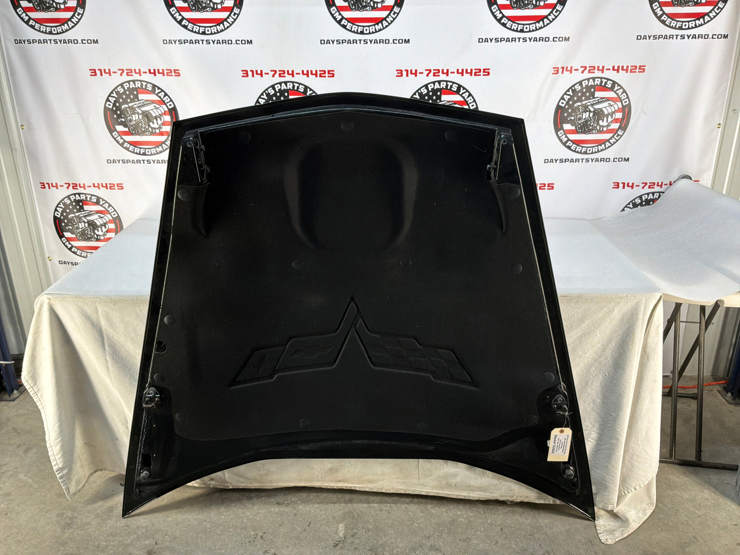 2007 C6 Corvette Convertible Hood Assembly Black OEM
