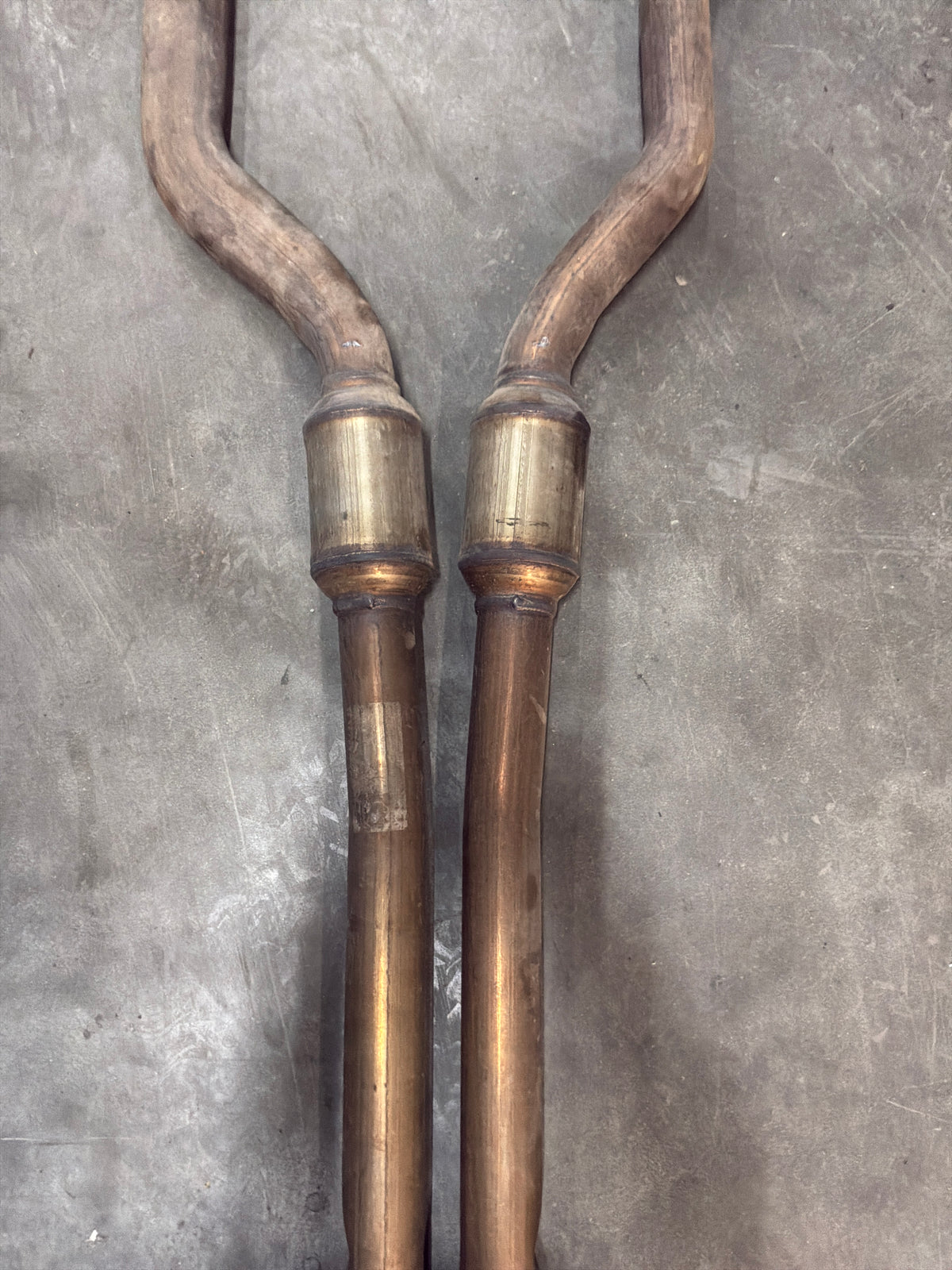 2009 Cadillac CTS-V Factory OEM Cat Back Exhaust Mufflers