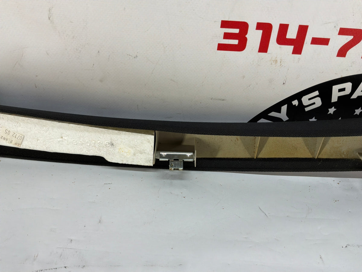 2006 Pontiac GTO LH Driver Interior A Pillar Trim Top Roof Cover Panel OEM