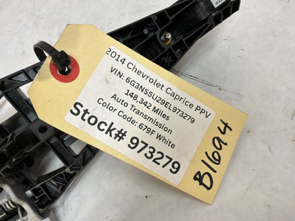 2014 Chevy Caprice PPV RH Passenger Exterior Outside Rear Door Handle OEM