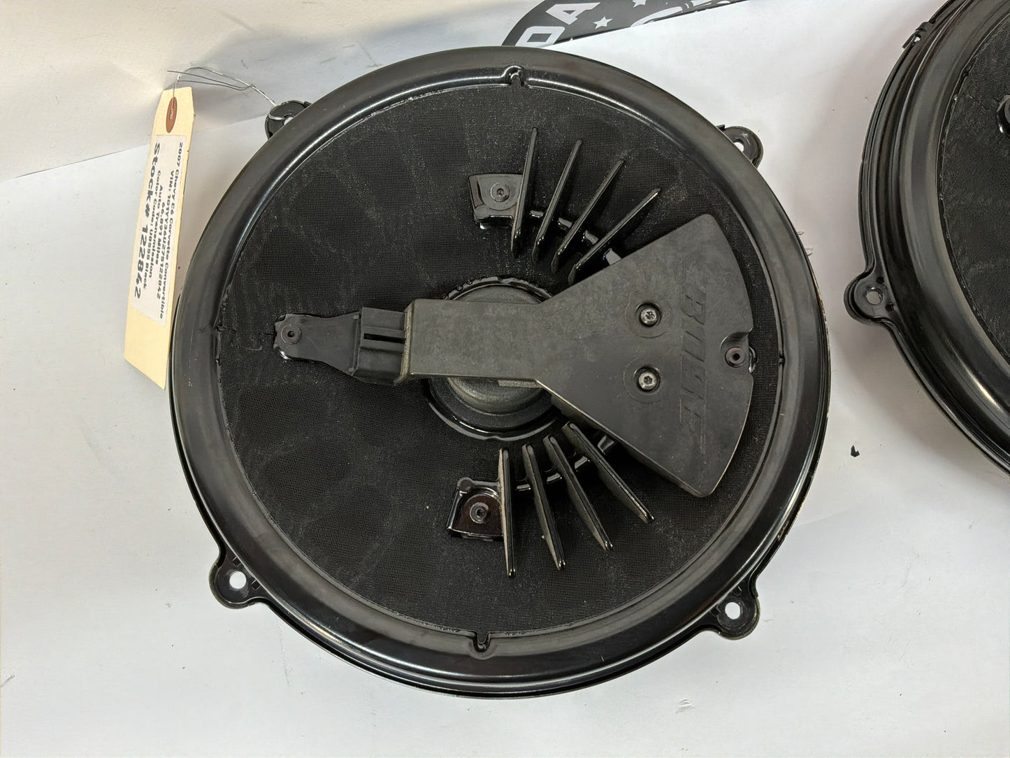 2007 Chevy C6 Corvette Convertible RH & LH Front Door Bose Speaker OEM
