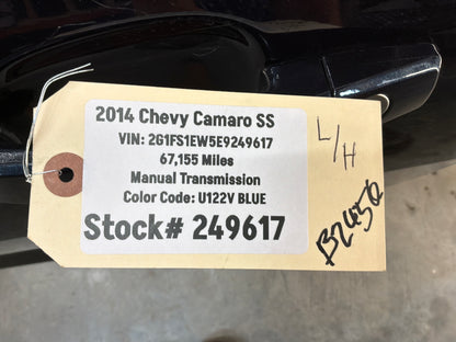 2014 Chevy Camaro SS LH Driver Front Exterior Door OEM