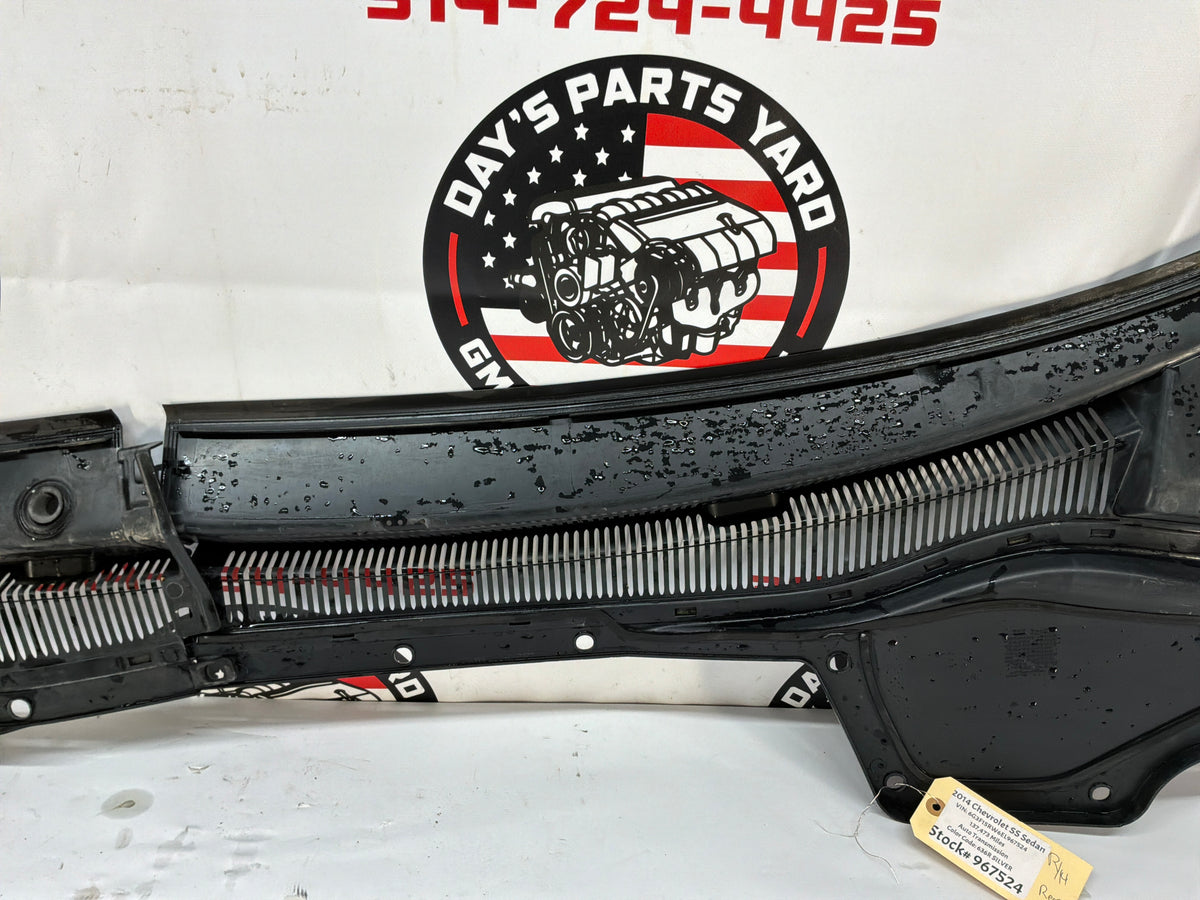 2014 Chevy SS Sedan Windshield Wiper Cowl Grille Panel OEM