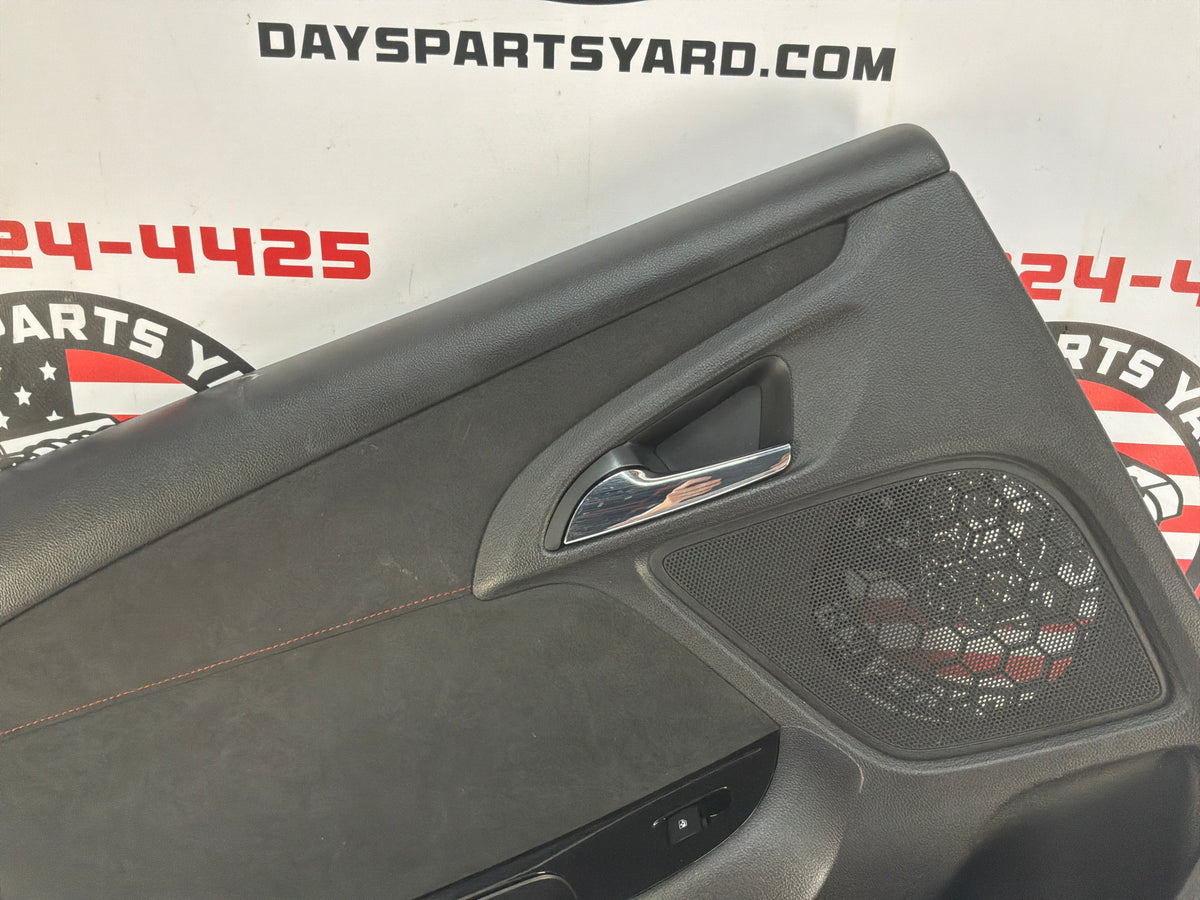 2014 Chevy SS Sedan LH Driver Rear Door Panel Interior Trim OEM