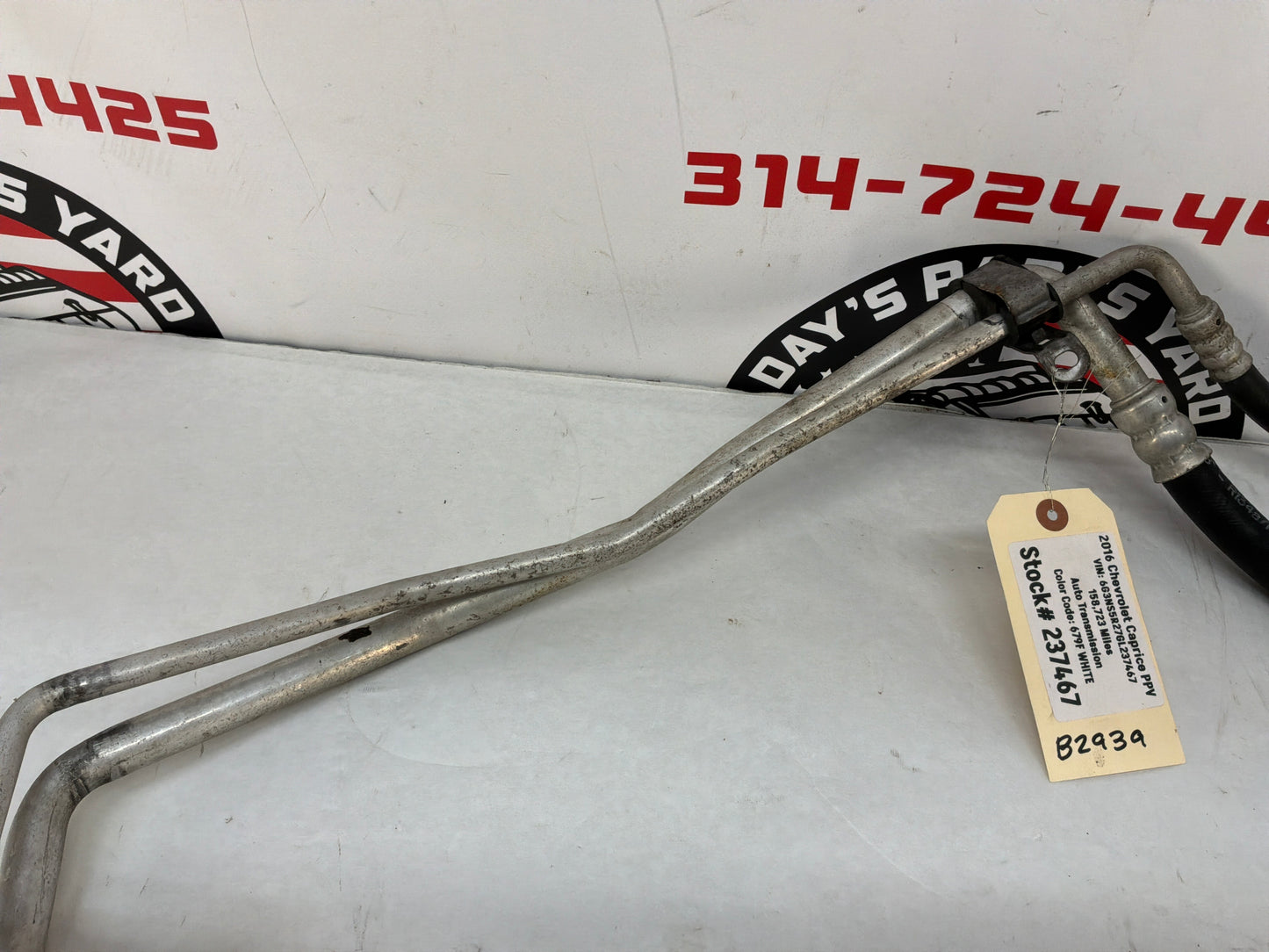 2016 Chevy Caprice PPV AC A/C Air Conditioner Compressor Manifold Hose Line Tube OEM