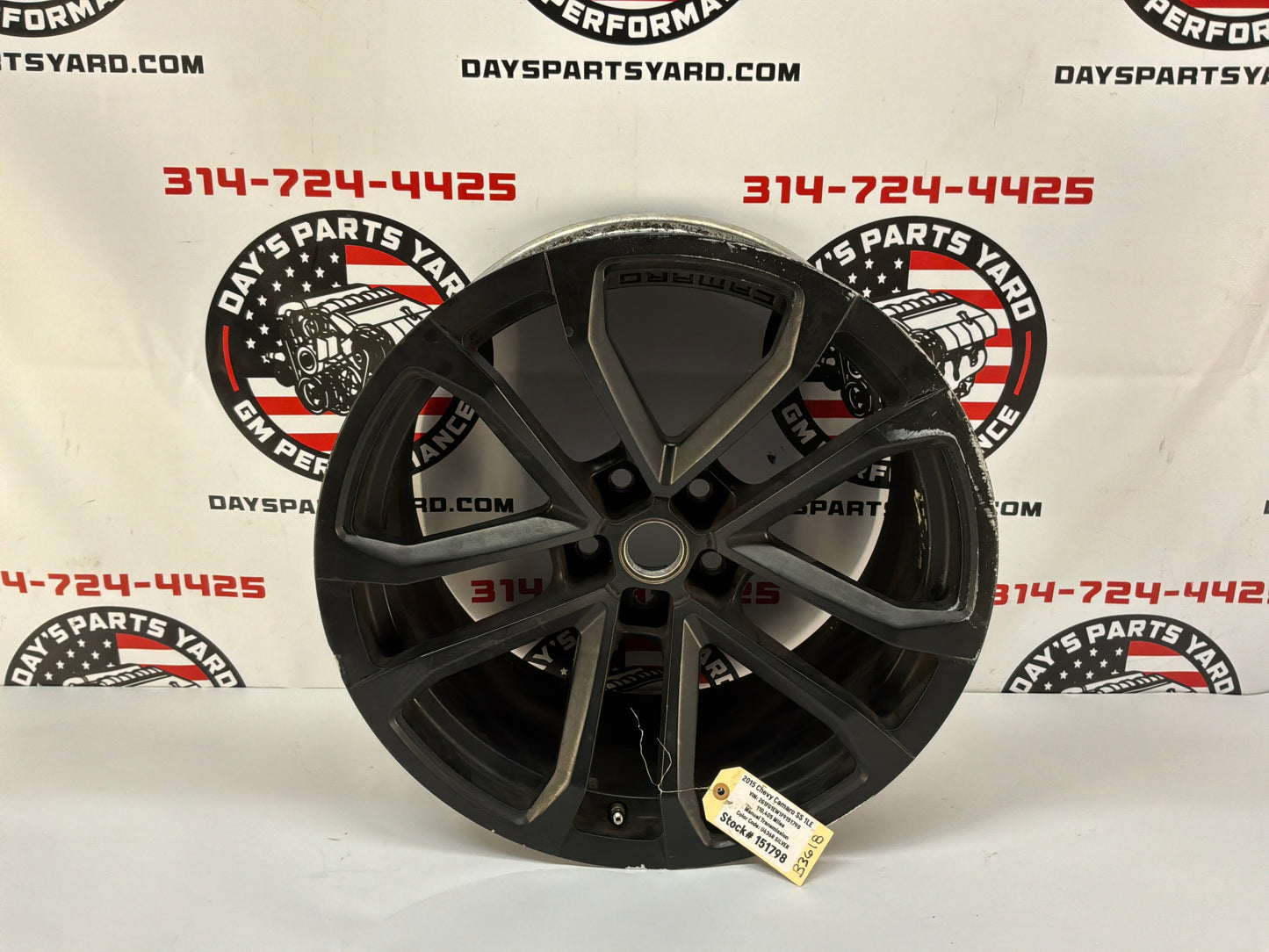 2015 Chevy Camaro SS 1LE Factory OEM 20X10 Front Wheel