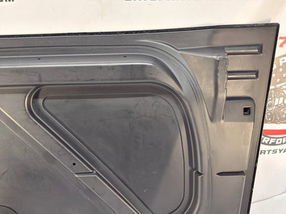 2007 Chevy C6 Corvette Convertible Trunk Deck Lid Black OEM cracked by latch