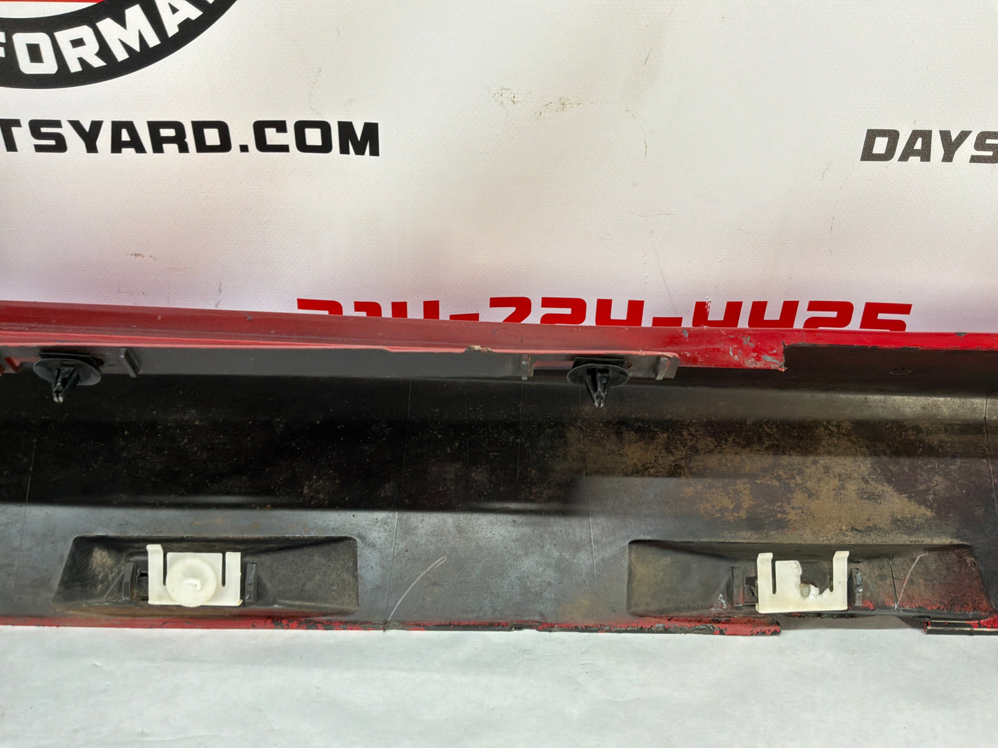 2014 Chevy SS Sedan LH Driver Rocker Molding Side Skirt Panel Red OEM
