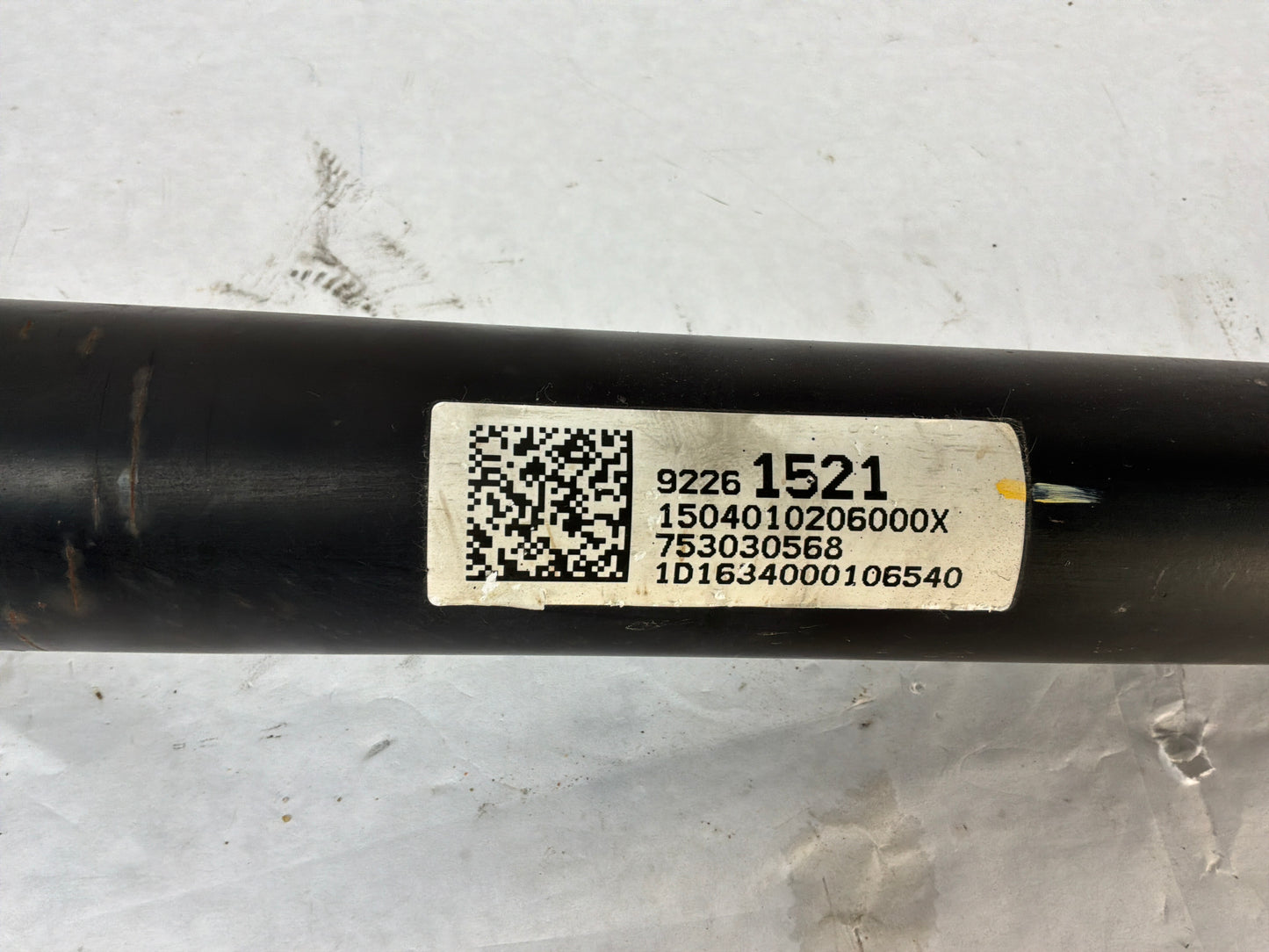 2016 Chevy Caprice PPV Drive Shaft Driveshaft Propeller Shaft OEM