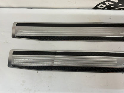 2013 Chevy Camaro ZL1 RH & LH Sill Trim Scuff Plate Inserts Strips OEM
