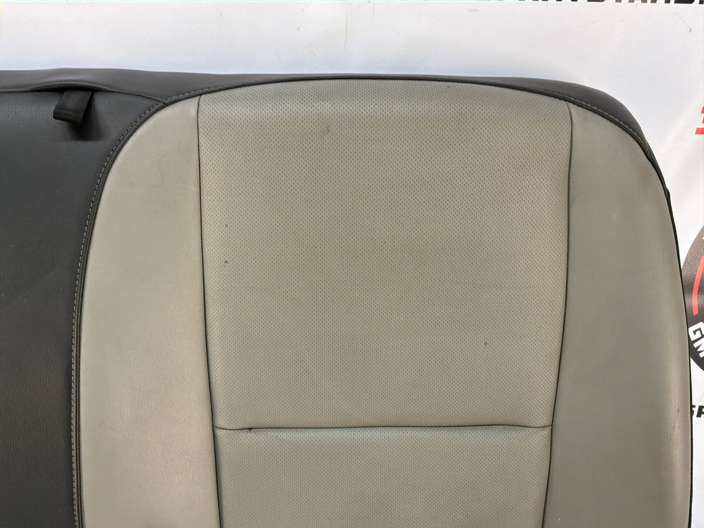 2011 Chevy Camaro SS Rear Upper Seat Titanium Leather OEM