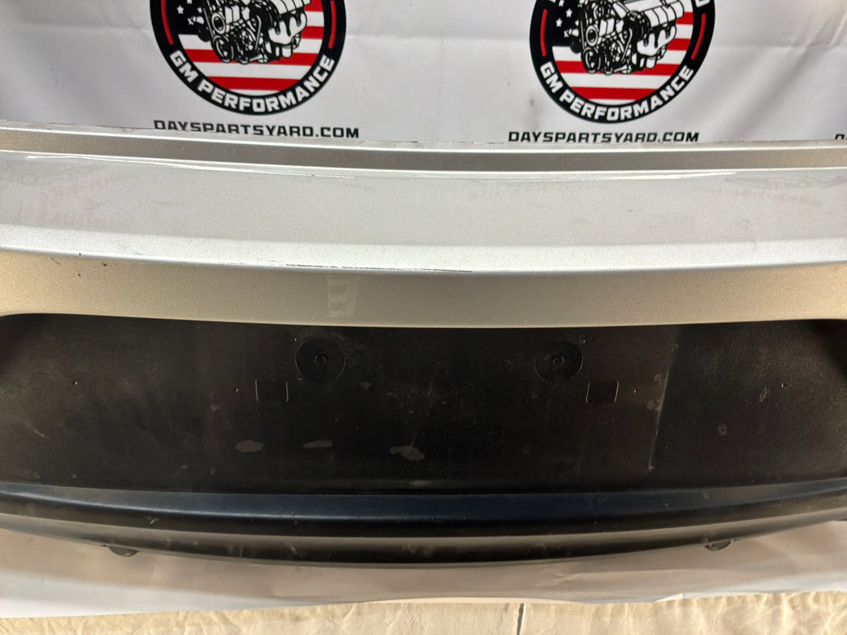 2014 Chevy SS Sedan Complete Rear Bumper Cover Panel Silver OEM