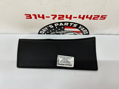 2011 Chevy Caprice PPV Glove Box Compartment Rubber Insert OEM