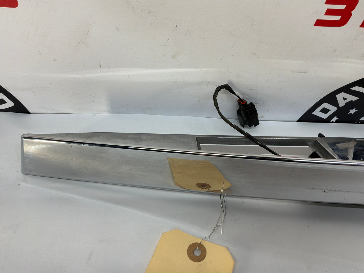 2009 Cadillac CTS-V License Light Lamp Finish Panel Trunk Camera Deck Trim OEM