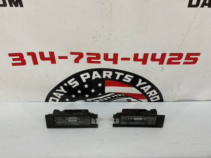 2022 Chevy Camaro SS License Plate Tag Lights RH & LH OEM