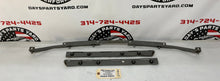 2004 Pontiac GTO Rear Bumper Brackets Guides Set OEM