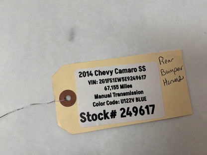 2014 Chevy Camaro SS Rear Bumper Tail Light Lamp Wire Wiring Harness OEM