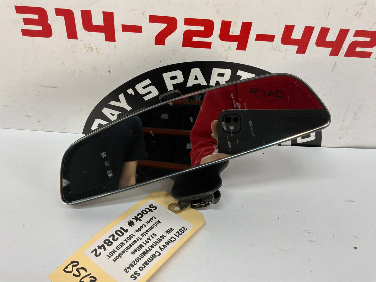2021 Chevy Camaro SS Rearview Mirror Frameless OEM