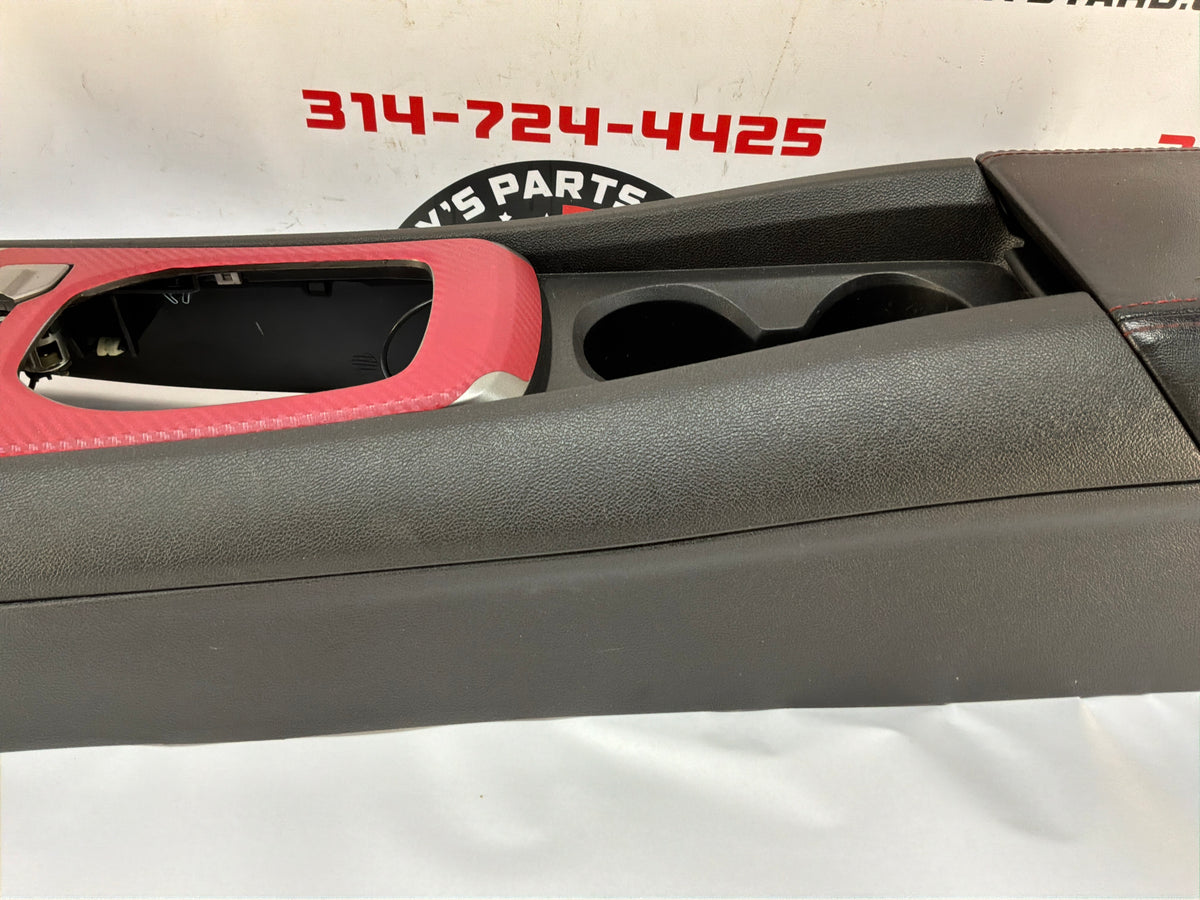 2013 Chevy Camaro ZL1 Center Console Arm Rest w/ Auxiliary Gauges OEM
