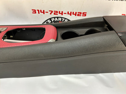 2013 Chevy Camaro ZL1 Center Console Arm Rest w/ Auxiliary Gauges OEM