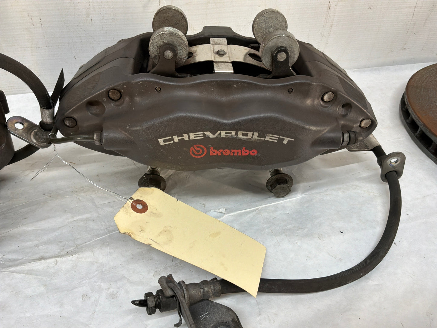 Front and rear brembo calipers and rotors - Day's Parts Yard