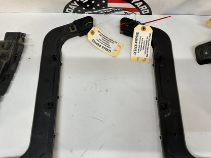 2014 Chevy Caprice RH & LH Rear Bumper Guide Brackets Mounts Supports OEM