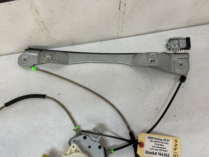 2008 Pontiac G8 LH Driver Front Door Window Regulator Motor OEM
