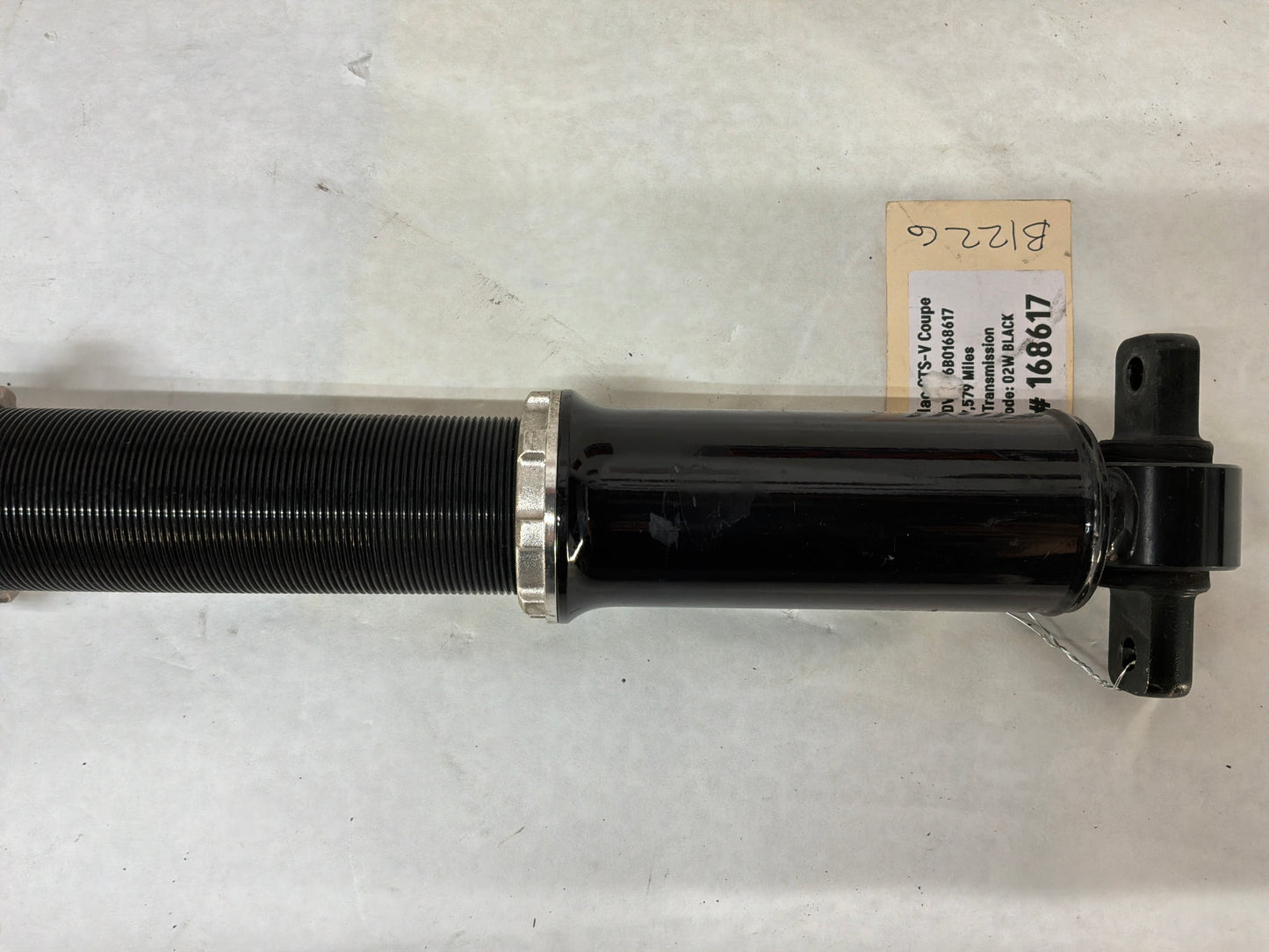 2011 Cadillac CTS-V Coupe BC Racing Front RH Passenger Coil Over w/ Spring