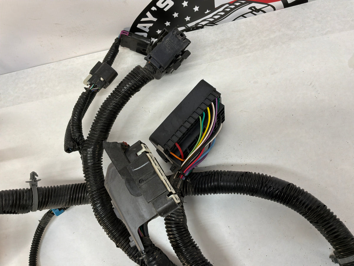 2014 Chevy Camaro SS Engine Bay Head Lamp Light Firewall Wire Wiring Harness OEM