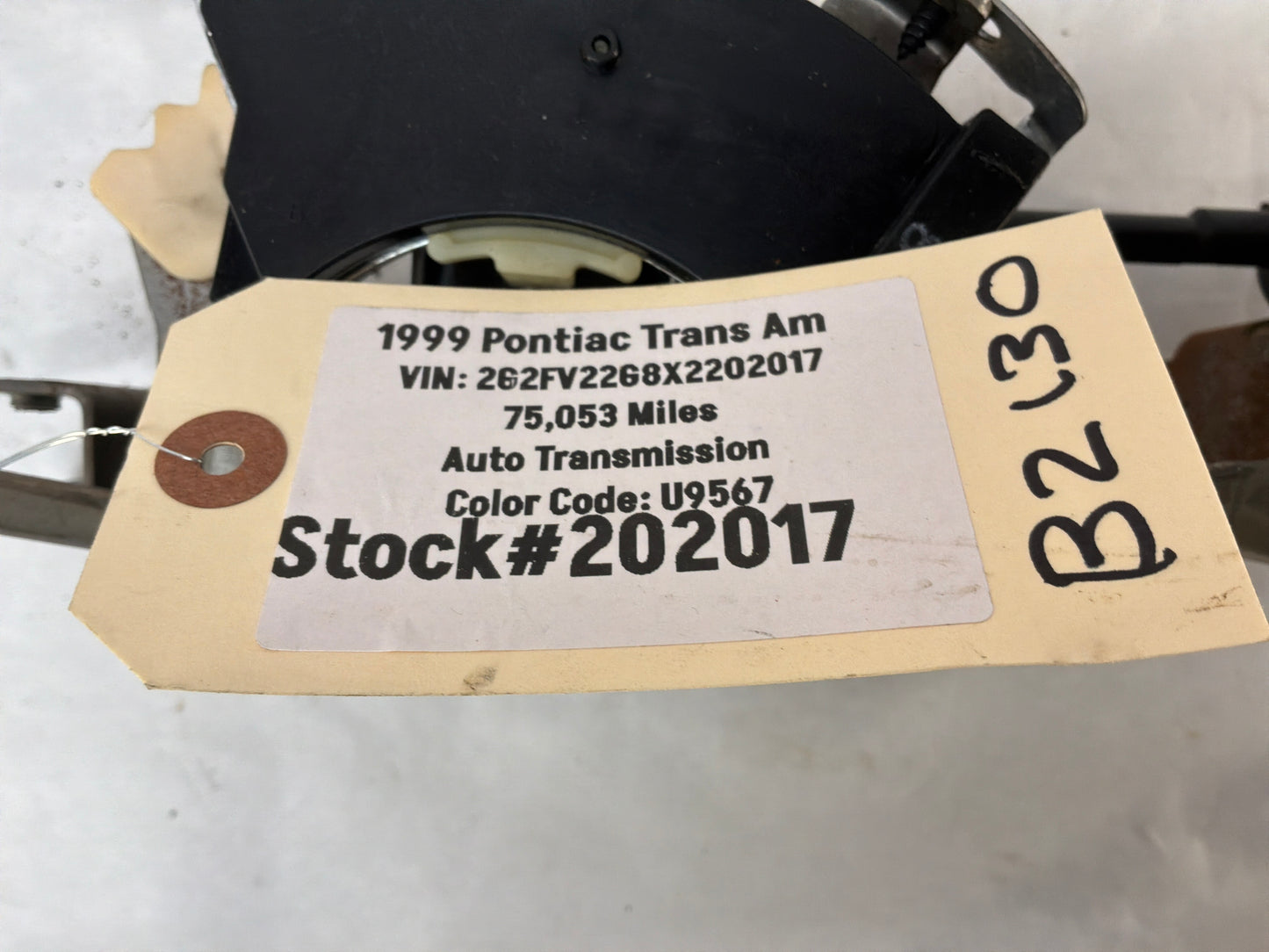 1999 Pontiac Trans Am WS6 Automatic Shifter Gear Selector OEM