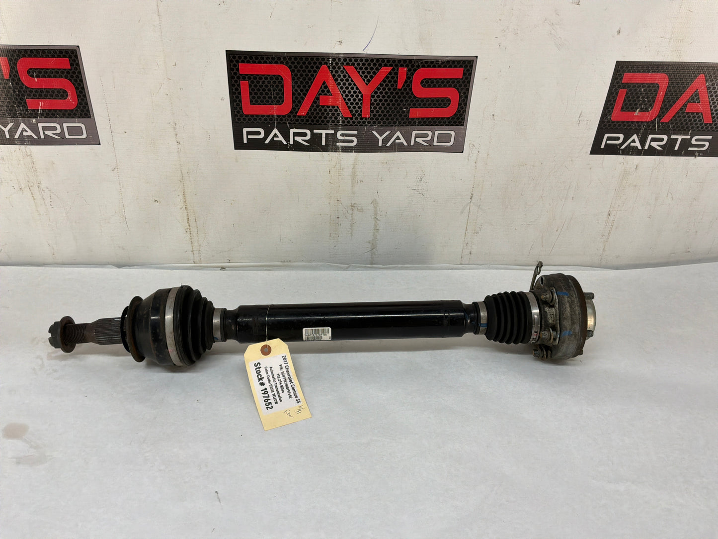 2017 Chevy Camaro SS LH Driver Rear CV Axle Half Shaft OEM - Day's Parts Yard