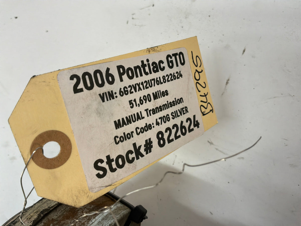 2006 Pontiac GTO LH Driver Rear CV Axle Half Shaft OEM