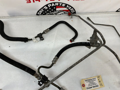 2009 Pontiac G8 GT Power Steering Rack and Pinion Gear Lines Hoses Tubes OEM