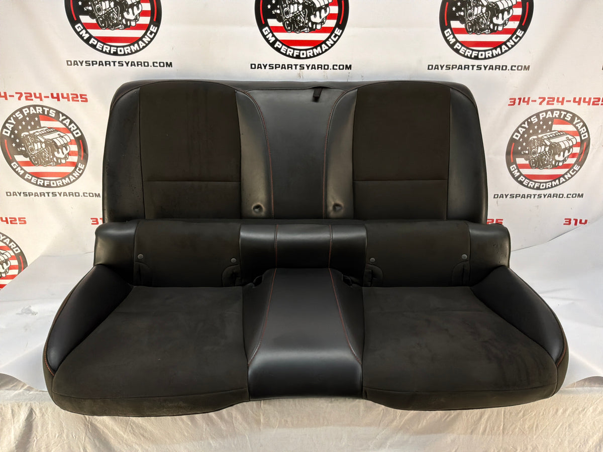 2013 Chevy Camaro ZL1 Seats Black Leather Suede Alcantara Front and Rear OEM