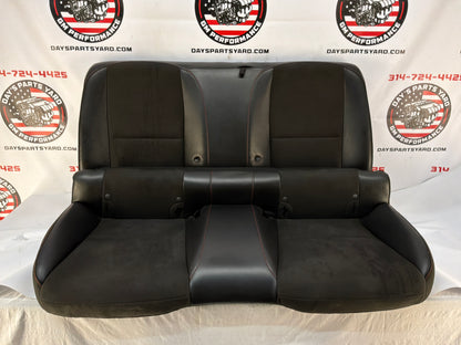 2013 Chevy Camaro ZL1 Seats Black Leather Suede Alcantara Front and Rear OEM