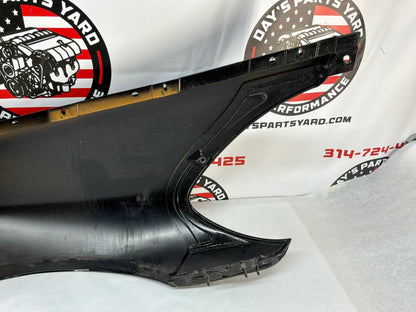2007 C6 Corvette Convertible LH Driver Front Fender Black OEM