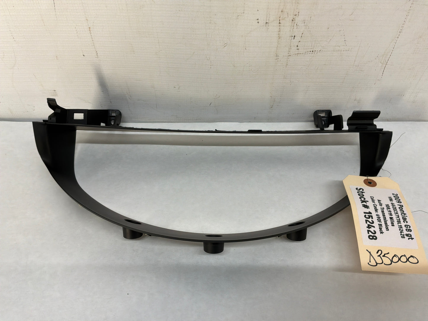 2009 Pontiac G8 GT Speedometer Gauge Cluster Bezel Trim Panel Plate OEM - Day's Parts Yard